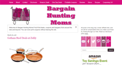 Desktop Screenshot of bargainhuntingmoms.com